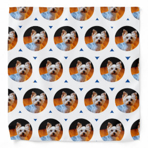 Custom Pet Photo Social Distancing Face Mask Bandana