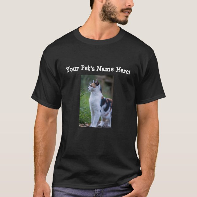 Custom Pet Photo T-Shirt (Front)