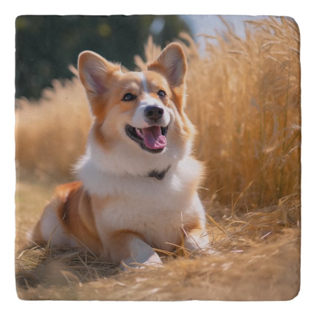 Custom Pet Photo Trivet (Front)