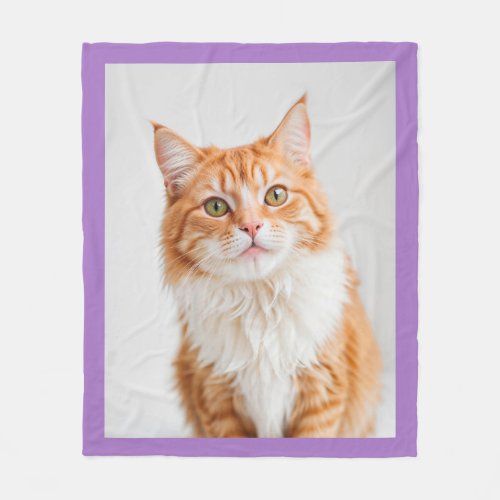 Custom Pet Photo Violet Cat Dog Pictures