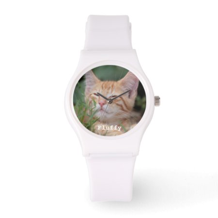 Custom Pet Photo Watch