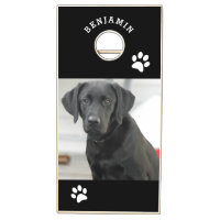 Dog Photo Name Personalized Custom Cornhole Bags