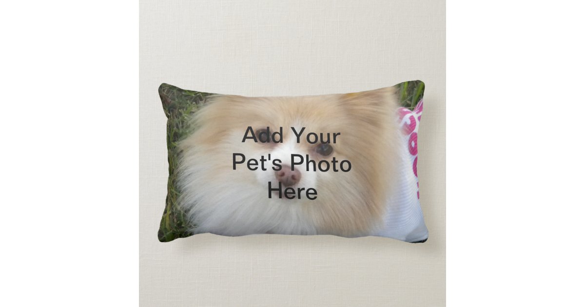 custom pet picture pillow