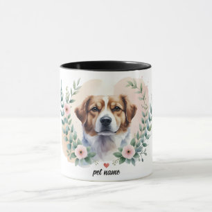 Custom Pet Portrait Mug – Personalized Dog or Cat