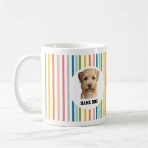 Custom Pet Portrait Mug, Personalized Watercolor Coffee Mug