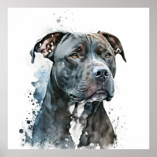 Custom Pet Portrait, Personalized Dog Wall Art