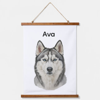 Custom Pet Portrait, Personalized Gift  Hanging Tapestry