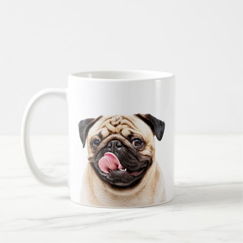 Custom Pet Portrait Photo Color Coffee Mug