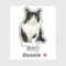 Custom Pet stickers Waterproof Custom Cat Sticker