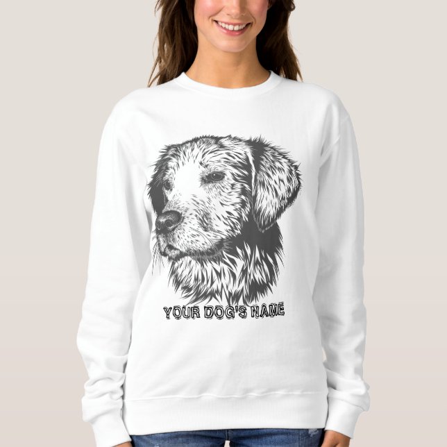 Custom Pet T Shirt with Pet  Name | Personalized  (Front)