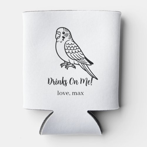 Custom Pet Wedding Can Cooler
