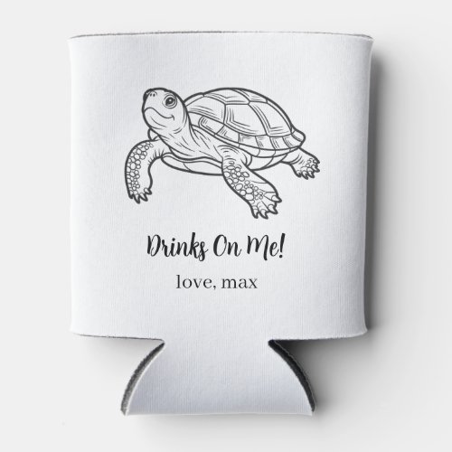 Custom Pet Wedding Can Cooler