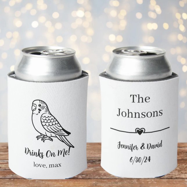 Custom Pet Wedding Can Cooler (Creator Uploaded)