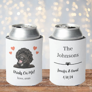 Custom Pet Wedding Can Cooler