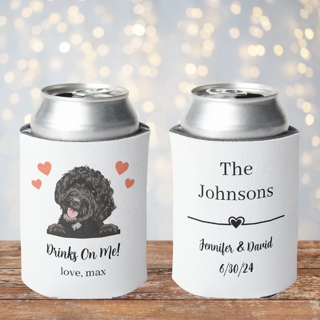 Custom Pet Wedding Can Cooler (Creator Uploaded)