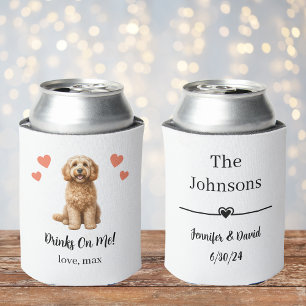 Custom Pet Wedding Can Cooler
