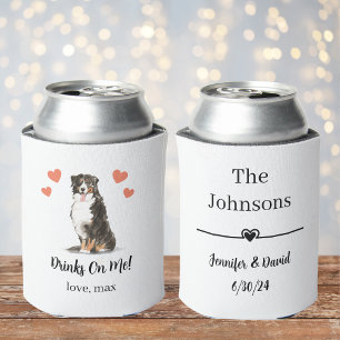 Custom Pet Wedding Can Cooler