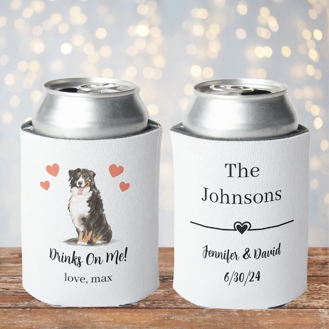 Custom Pet Wedding Can Cooler (Creator Uploaded)