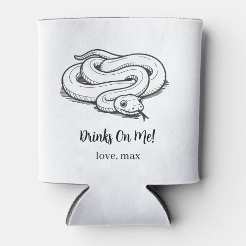 Custom Pet Wedding Can Cooler