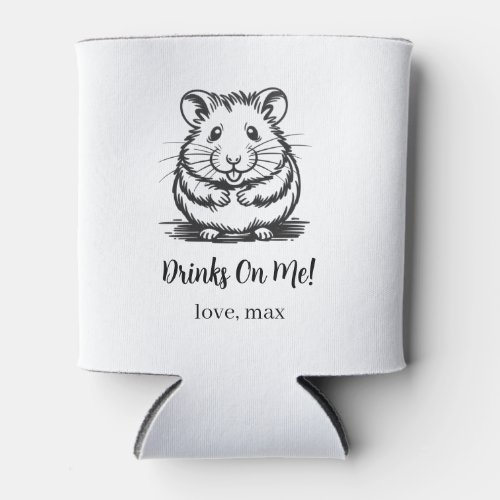 Custom Pet Wedding Can Cooler