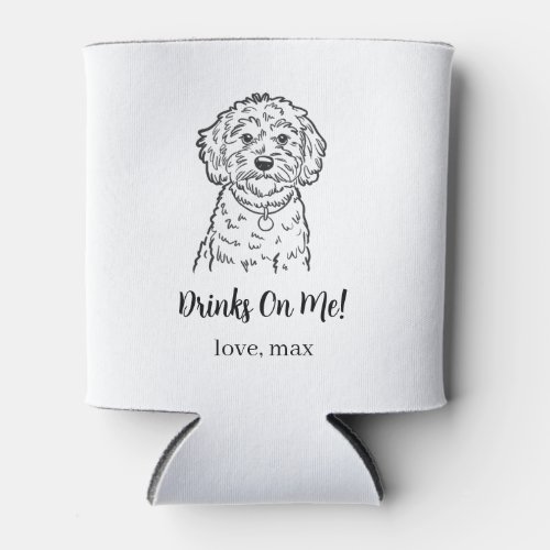 Custom Pet Wedding Can Cooler