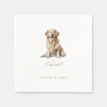 Custom Pet Wedding Napkins
