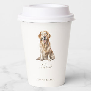 Custom Pet Wedding Paper Cups