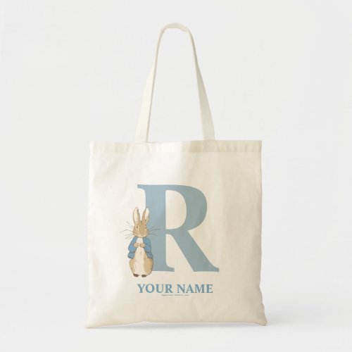 Custom Peter Rabbit _ Letter R Tote Bag