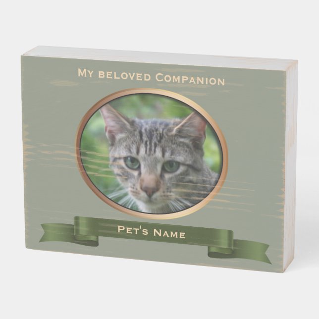 Custom Pets Memory Keepsake Box 1  (Angled Horizontal)