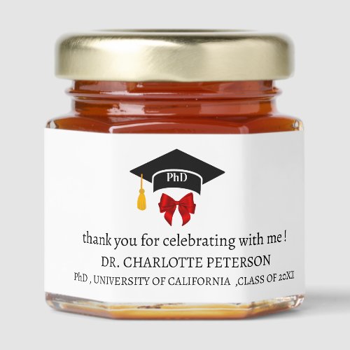 Custom PhD Graduation Party