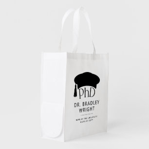 Custom PhD Hat Doctoral Degree Graduation Bag
