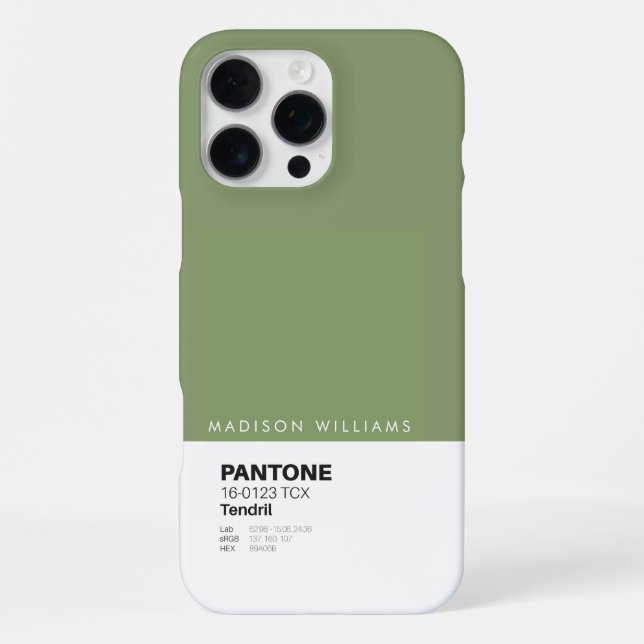 Custom Phone Case | Personalized Modern  (Back)