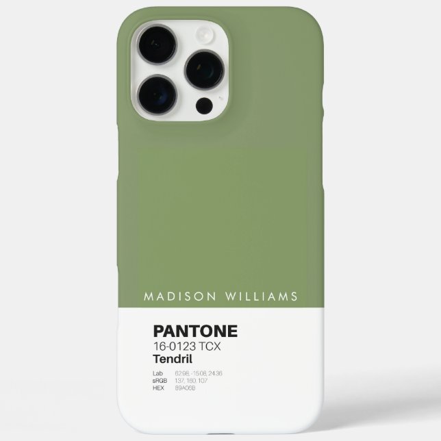 Custom Phone Case | Personalized Modern  (Back)