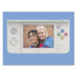 Custom Photo 1980s Handheld Electronic Game Device Tissue Paper