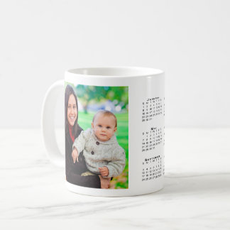 Custom Photo 2023 Calendar Coffee Mug