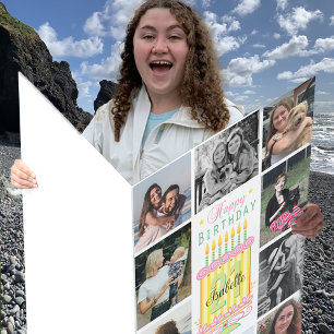 Custom Photo 21st Birthday Card