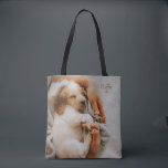 Custom Photo 2 Sided  Tote Bag<br><div class="desc">A sweet photo of your new puppy. Replace this placeholder photo with your own photo on any topic. Perfect for pets,  family photos,  newlyweds,  BFF'S and more!</div>