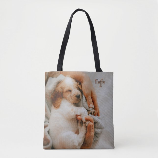 Custom Photo 2 Sided  Tote Bag (Front)
