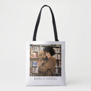 Custom Photo 2 Sided  Tote Bag