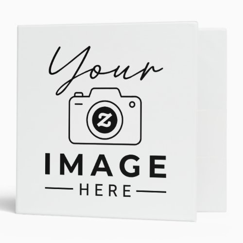 Custom Photo 3 Ring Binder