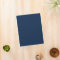 Custom Photo 80th Birthday Blue Elegant Gold