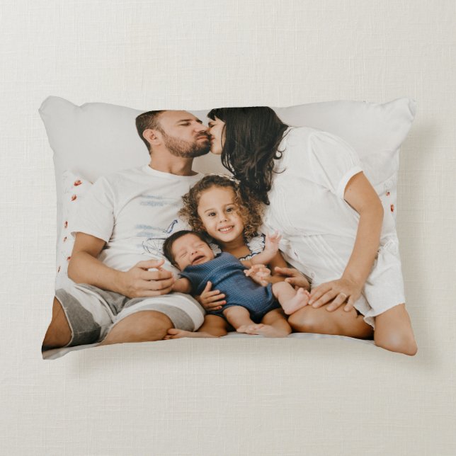 Custom Photo Accent Pillow (Front)