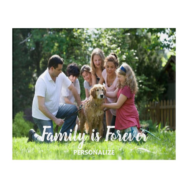 Custom Photo Acrylic Wall Art (Front)