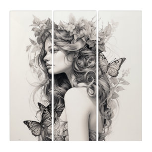 Custom Photo Add Your Own Personalized Triptych