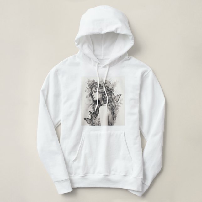 Custom Photo Add Your Own Photo and/or text) gift Hoodie (Design Front)