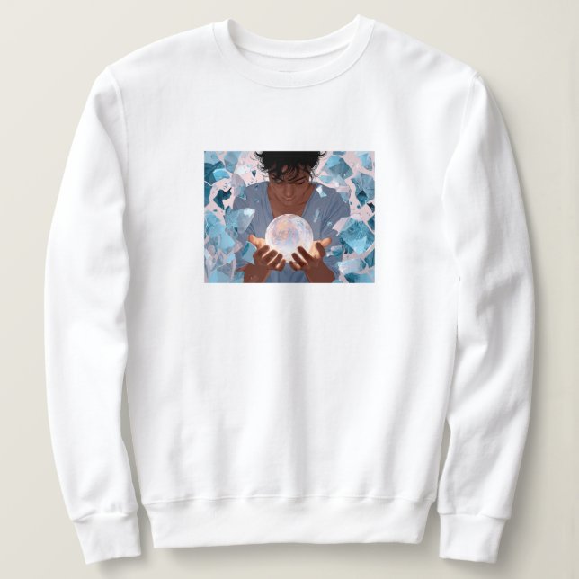 Custom Photo Add Your Own Photo gift for her Sweatshirt (Design Front)