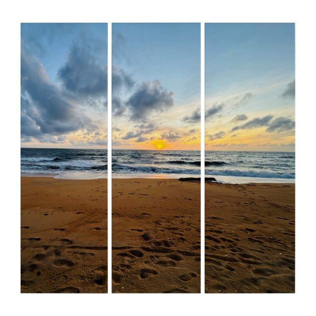 Custom Photo Add Your Own Photo Triptych (Front)