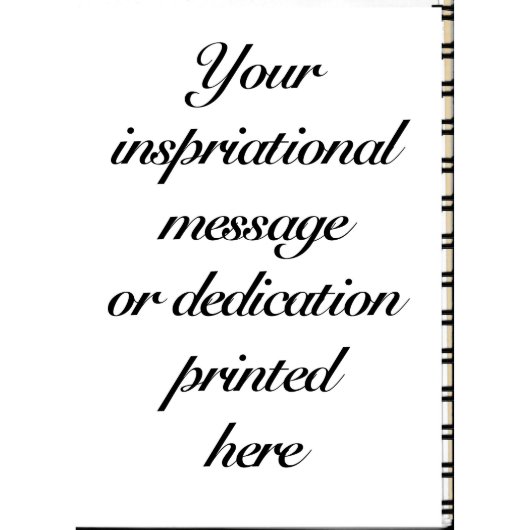 Custom Photo Address Book (Inside Front )