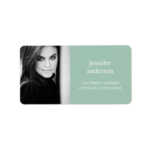 Custom Photo Address Label