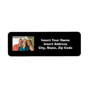 Custom Photo Address Label